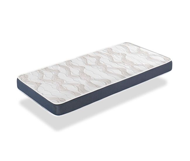 Colchón bebe cuna 67x137 baby bleu altura 11 cm núcleo perforado y antibacteriano