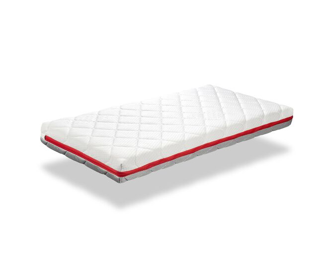 Colchón bebe cuna 70x140 duo baby altura 11 cm desenfundable, viscoelástica y transpirable