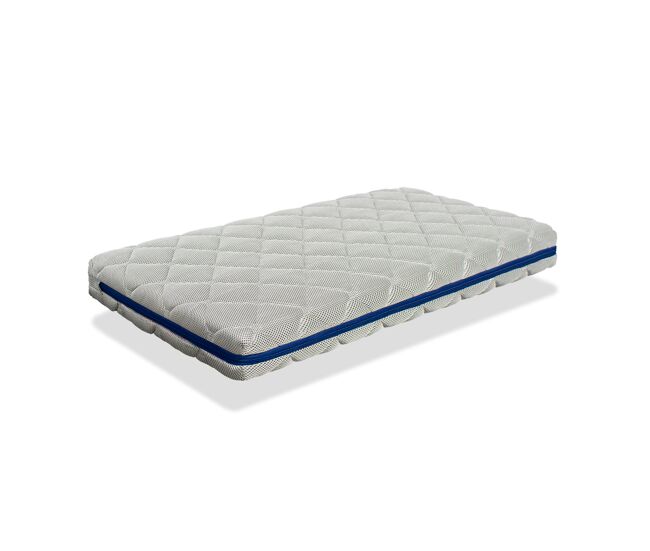 Colchón cuna bebe 60x120 ocean breathair altura 11 cm - núcleo 100 % lavable, transpirable, ecológico y reciclable