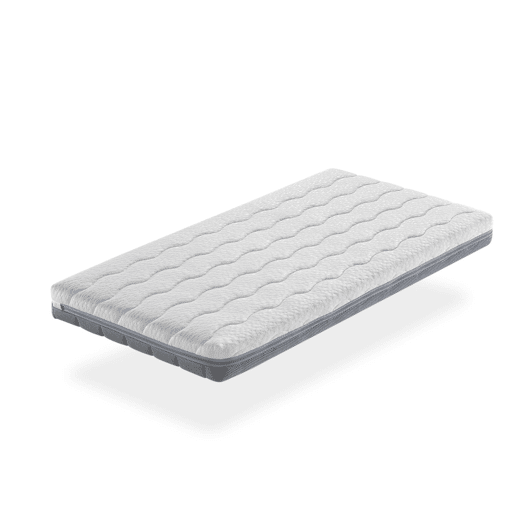 Colchão bebé CUNA 60X120 BABY BORN Altura 11CM Capa amovível, espuma viscoelástica de dupla face e núcleo perfurado