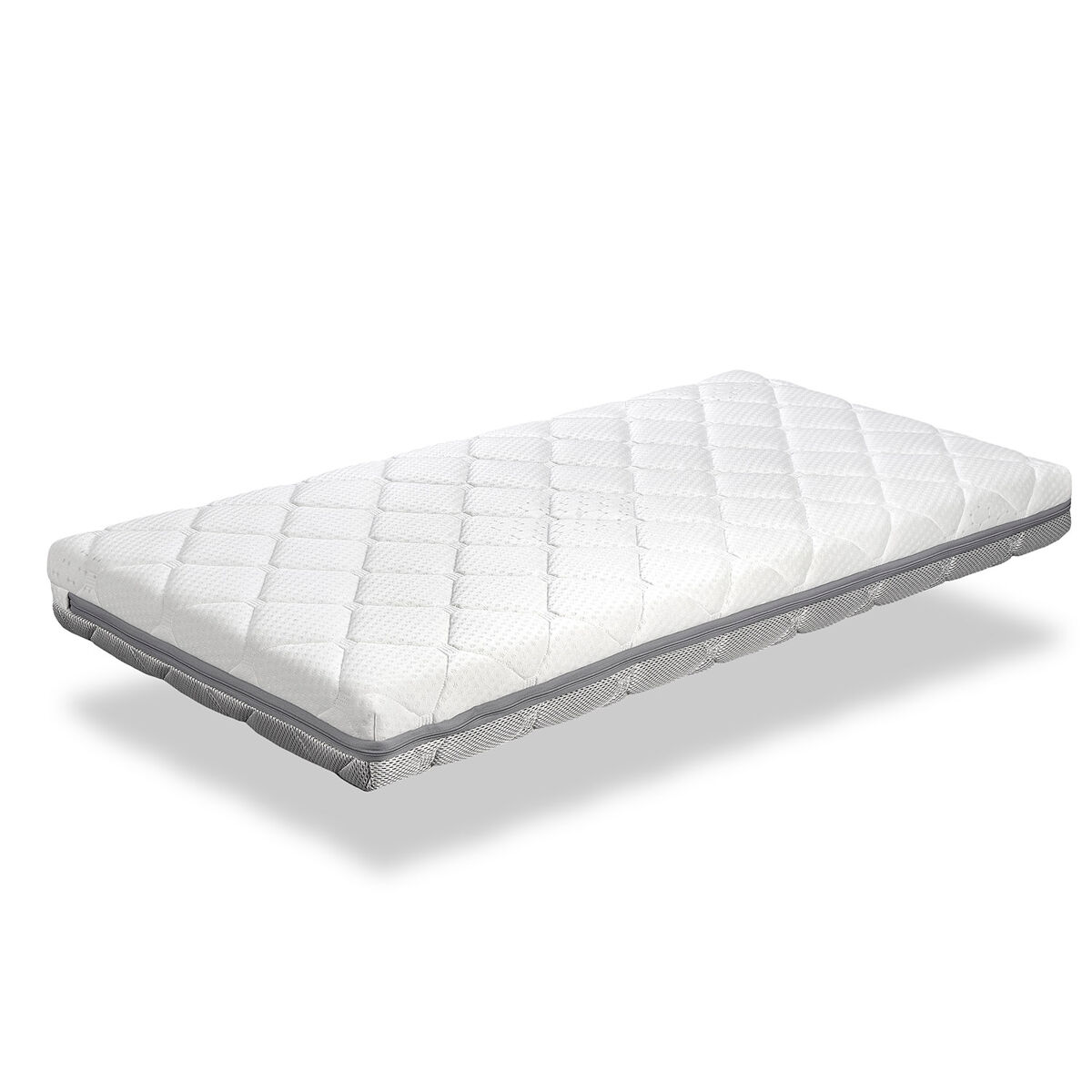 Colchón bebe cuna 57x117 baby air altura 11 cm desenfundable , lavable , adaptable y transpirable