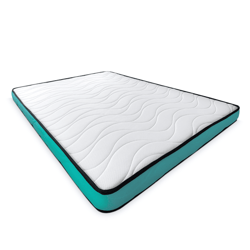 Colchão reversível Visco Vega 90 x 190, ideal para camas de rodízio ou beliches, antiácaros, antibacteriano e hipoalergénico.