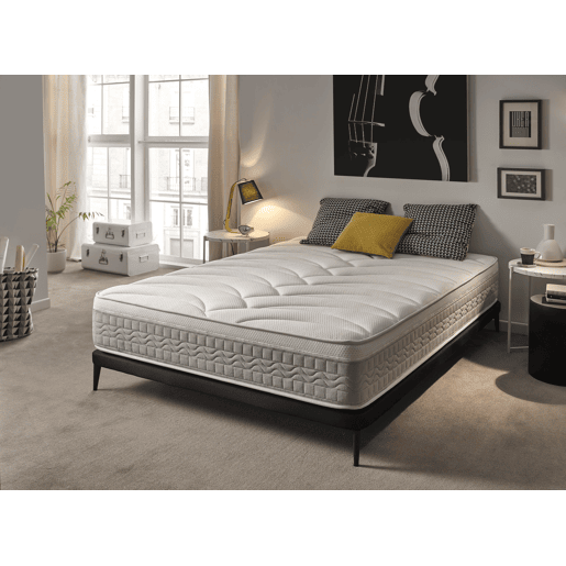 Colchón Viscoelástico Silver Lux 90X190 Altura 25cm +-2 MATRIS