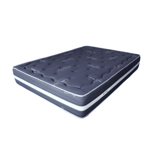 Colchón Viscoelástico Turmalina Grey 67,5X200 Altura 25cm +-2 .MATRIS