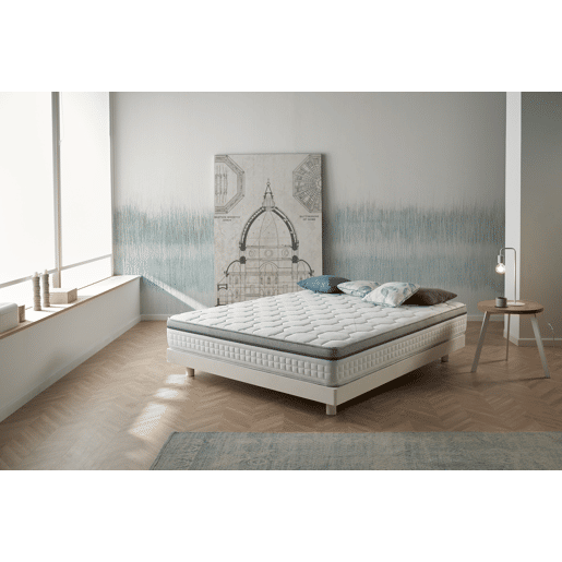 Colchão Royal Spring com molas ensacadas e espuma viscoelástica, 105x190 cm, altura 31 cm +- 2. Matris
