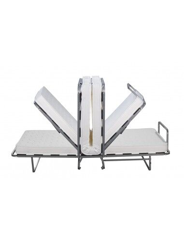 Cama plegable con colchoneta de espuma incluida