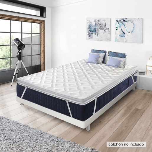 TopperSobrecolchão Viscoelástico Luxury Cotton