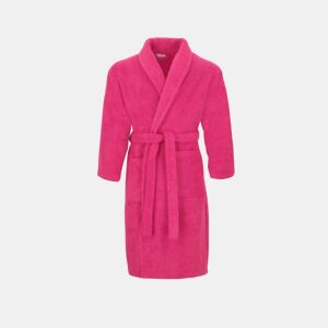 Roupão Donegal de algodão rosa tamanho S