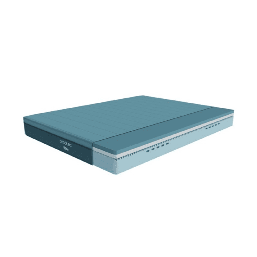 Colchão Cecotec Flow Genuine Viscoelastic com capa, 90x190. 3 camadas, 28 cm de altura, alta firmeza, núcleo de espuma