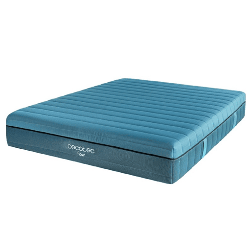 Colchão Cecotec Flow Genuine Viscoelastic com capa, 90x190. 3 camadas, 28 cm de altura, alta firmeza, núcleo de espuma
