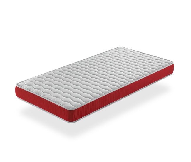 Colchon cuna 60x120 velvet espuma, altura 11 cm, transpirable y ergonomico. firmeza ideal para bebes