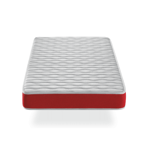 Colchão de berço 67X137 de espuma VELVET, altura 11 CM, respirável e ergonómico. Firmeza ideal para bebés