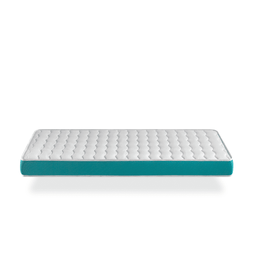 Colchão de berço 70X140 de espuma EKOZEN, altura 11 CM, respirável e ergonómico. Firmeza ideal para bebés