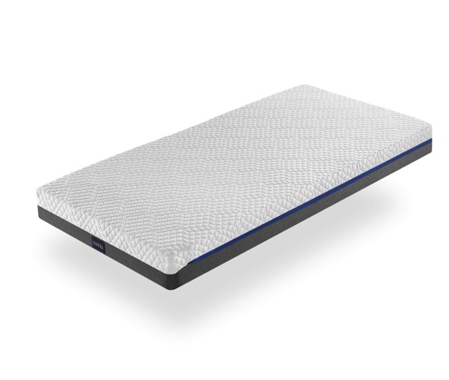 Colchon muelles ensacados 80x180x20 cm platon spring, con viscoelástica, shaula