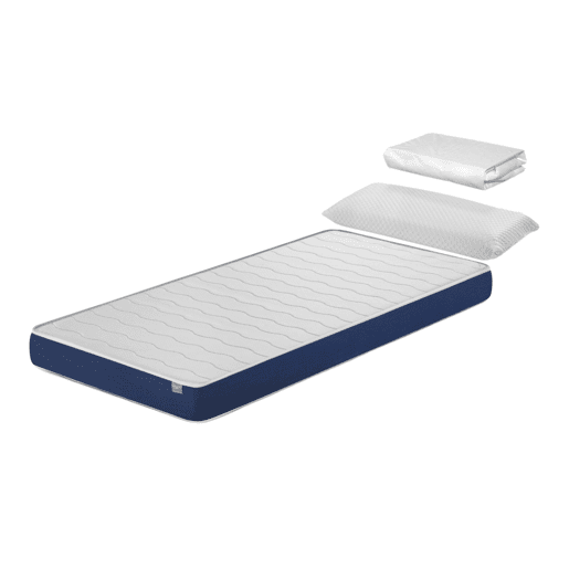 Pack Colchão 90X160 CAMA DE CRIANÇA - Altura 14 CM ORION CONFORT + 1 Almofada Júnior 90X35 + 1 Protector de Colchão 90X160 cm