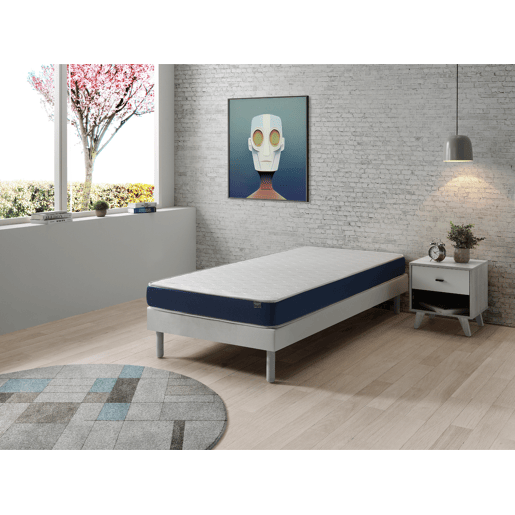 Pack Colchão 90X160 CAMA DE CRIANÇA - Altura 14 CM ORION CONFORT + 1 Almofada Júnior 90X35 + 1 Protector de Colchão 90X160 cm