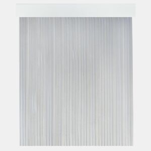 Acomoda Textil - Cortina de PVC para Interior ou Exterior para Terraço, Jardim, Varanda e Pátio. Painel com Varão de Alumínio Anti-pulgas e Insectos Fácil Instalação (Vidro, 120x210 cm).