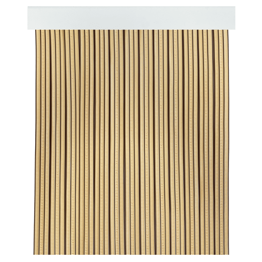Acomoda Textil - Cortina de PVC para interior ou exterior para terraço, jardim, varanda e pátio. Painel com varão de alumínio à prova de moscas e insectos, fácil de instalar (BegeCastanho, 90x210 cm). Acomoda Textil - Cortina de PVC para interior ou exterior para terraço, jardim, varanda e pátio. Painel com varão de alumínio à prova de moscas e insectos, fácil de instalar (BegeCastanho, 90x210 cm).