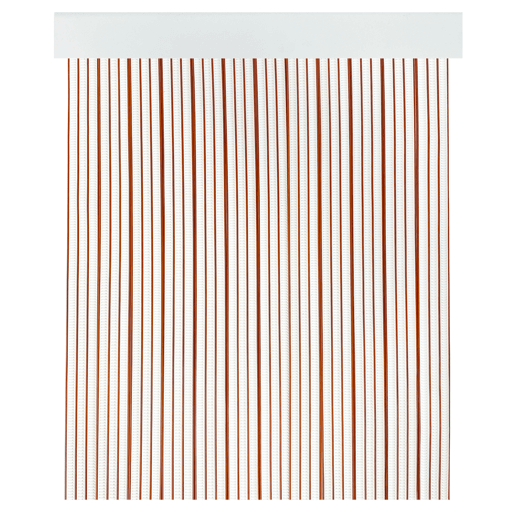 Acomoda Textil - Cortina de PVC para Interior ou Exterior para Terraço, Jardim, Varanda e Pátio. Painel com barra de protecção contra moscas e insectos em alumínio (BrancoCaramelo, 90x210 cm). Acomoda Textil - Cortina de PVC para Interior ou Exterior para Terraço, Jardim, Varanda e Pátio. Painel com barra de protecção contra moscas e insectos em alumínio (BrancoCaramelo, 90x210 cm).