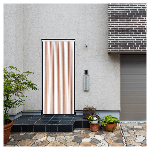 Acomoda Textil - Cortina de PVC para Interior ou Exterior para Terraço, Jardim, Varanda e Pátio. Painel com barra de protecção contra moscas e insectos em alumínio (BrancoCaramelo, 90x210 cm). Acomoda Textil - Cortina de PVC para Interior ou Exterior para Terraço, Jardim, Varanda e Pátio. Painel com barra de protecção contra moscas e insectos em alumínio (BrancoCaramelo, 90x210 cm).