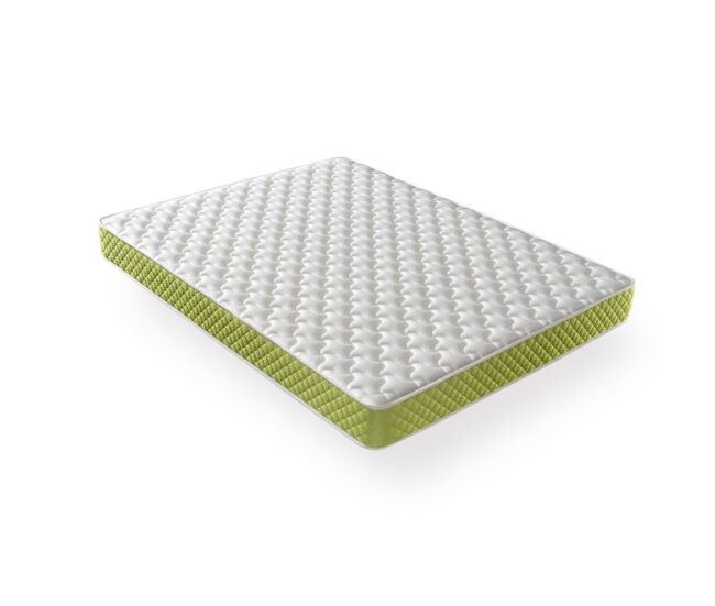 Colchón viscoelástico y aloe, especial para invitados, altura 15 cm. evergreen