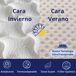 Colchón Viscoelástico, Reversible (Cara Invierno/Verano), Transpirable Colchón Viscoelástico, Reversible (Cara Invierno/Verano), Transpirable