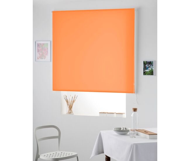 Estor translúcido naturals naranja 180 x 175 cm