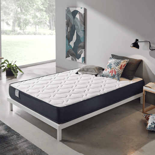 Colchão 80 x 200 cm Viscoelástico Reversível Cama de rodízio Altura +- 20 cm Colchão 80 x 200 cm Viscoelástico Reversível Cama de rodízio Altura +- 20 cm
