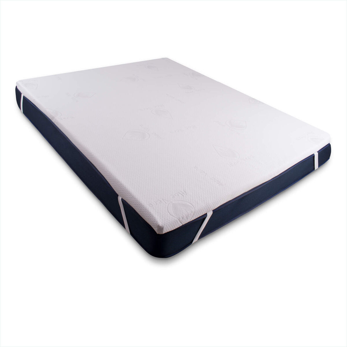 Topper Viscoelástico - Sobrecolchón Viscoelástico - Funda Aloe Vera