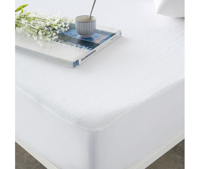 Protector de colchón antialérgico e impermeable cama de 90x190/200 cm