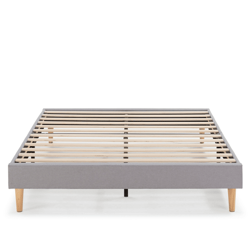 Base Estofada Aura 140x190 cm Cinza Claro Base Estofada Aura 140x190 cm Cinza Claro