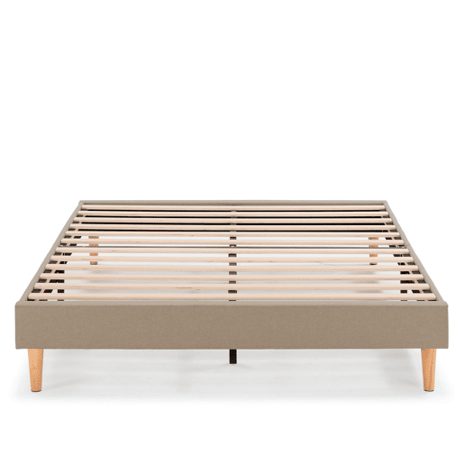 Base estofada Aura 160x200 cm Bege Base estofada Aura 160x200 cm Bege