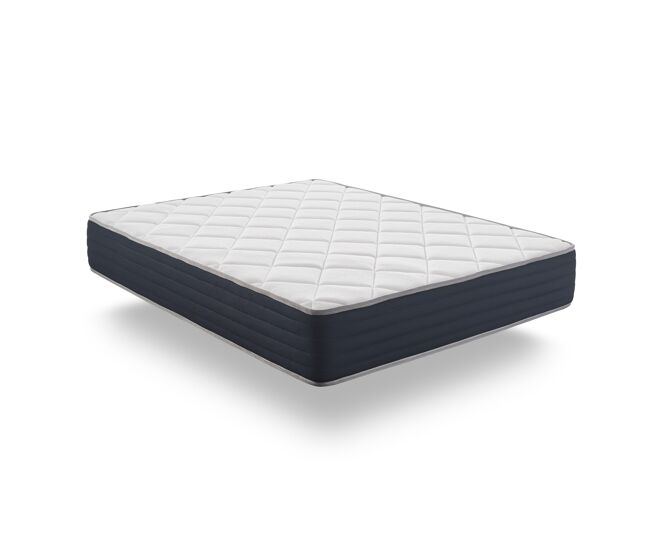 Colchón royalvisco 160x200 cm - multicapa hr - blue latex - muy grueso 30 cm, gel memory foam, 7 zonas, 2 caras invierno y verano - royal confort