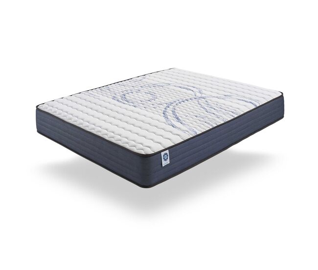 Colchón perfectsleep 120x190 cm - espuma hr - blue latex - muy grueso 30 cm, gel memory foam, confortable, 2 caras invierno/verano - antibacteriano