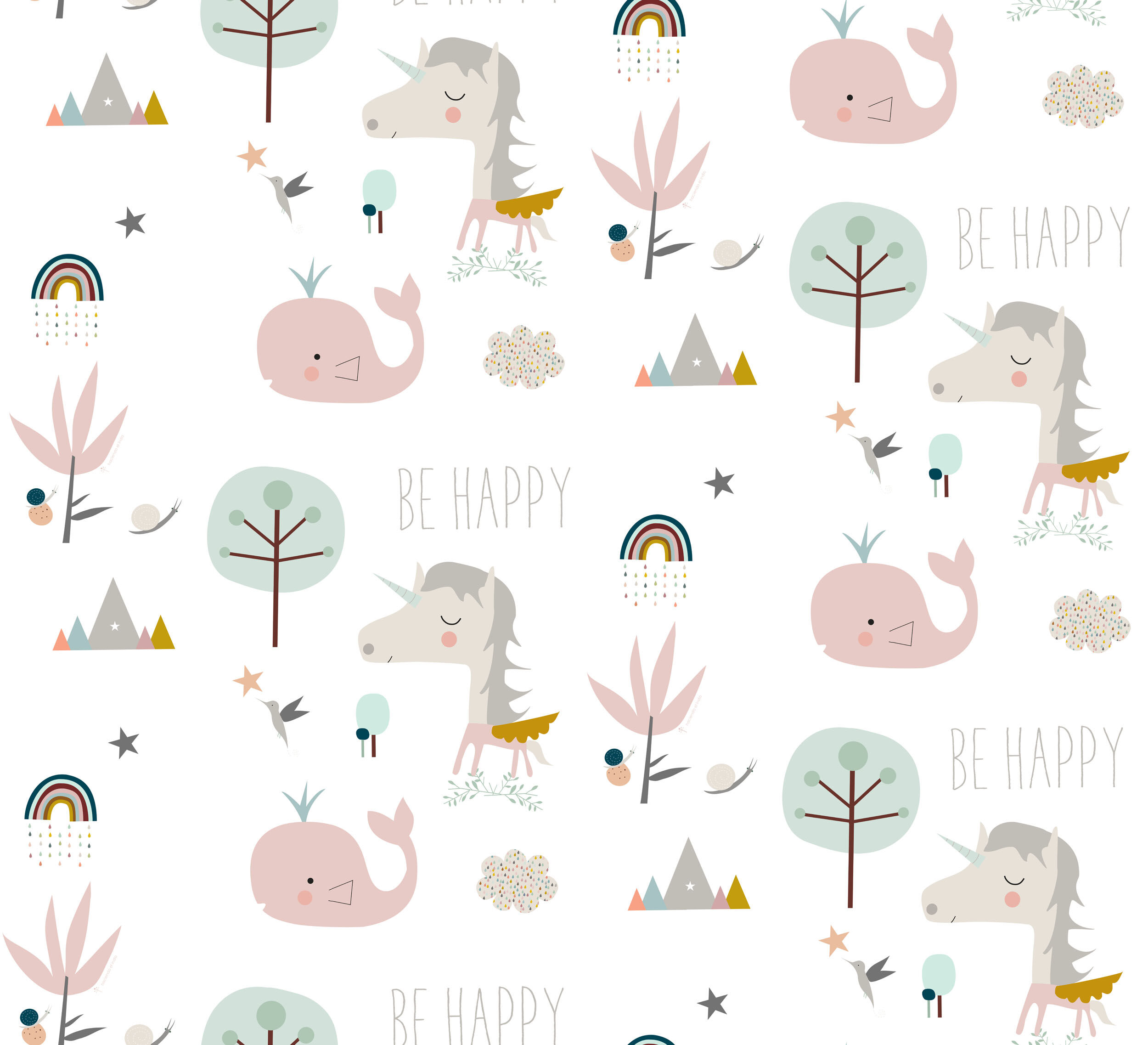 CORTINA CON OJALES RAINBOWLAND HACIENDO EL INDIO